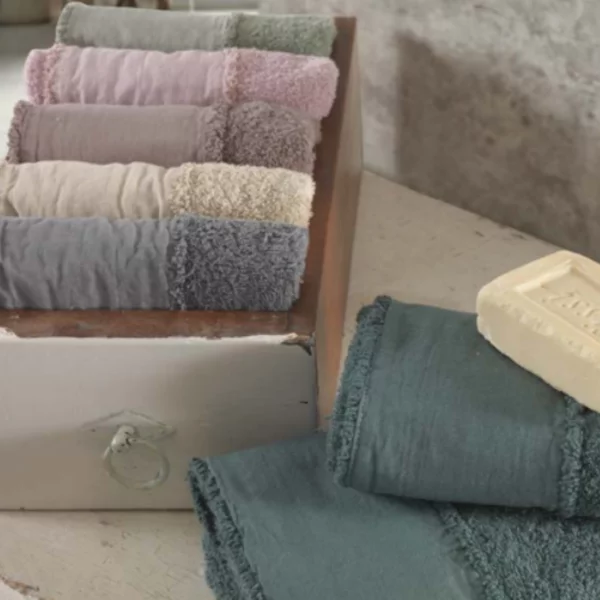 Set asciugamani ADELE Beige