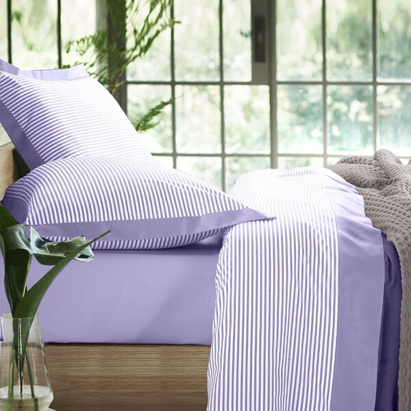 Set completo lenzuola VEGA Viola 160x300 cm