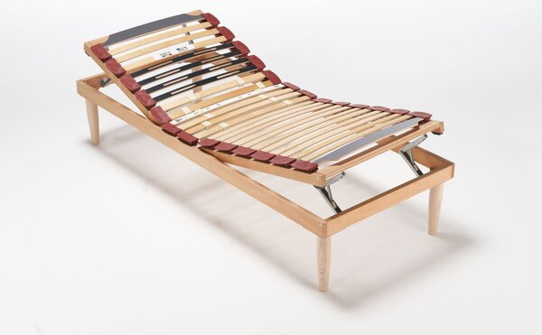 Rete in Legno Matrimoniale con Alzata Unica Manuale Lemon 80x200 cm