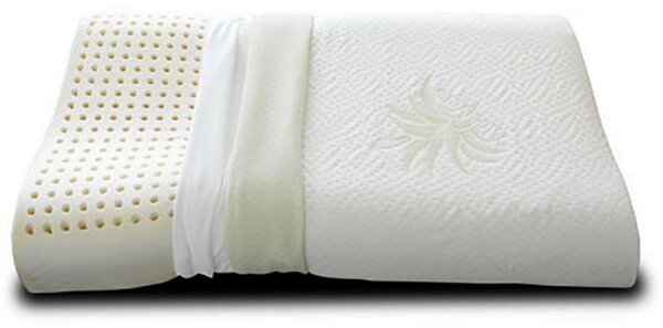 Cuscino Cervicale ONDA Memory tessuto ALOE VERA