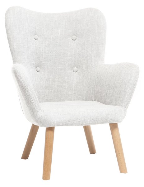 Poltrona bambino design grigio ghiaccio BABY BRISTOL