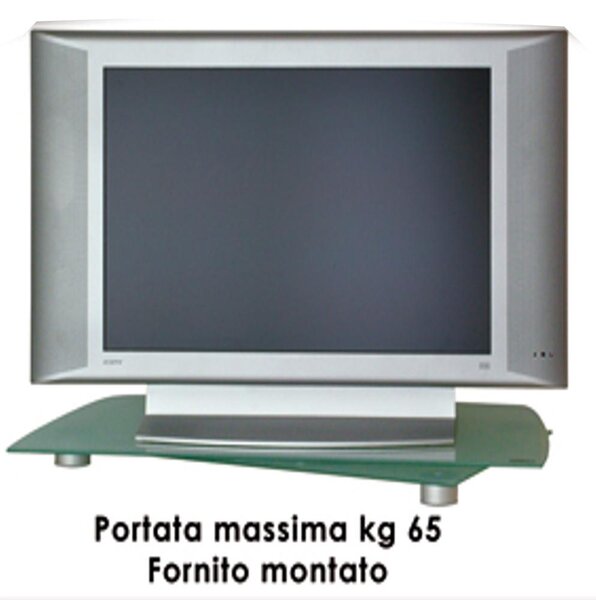 Porta TV girevole Giro Crystal 65 Dimensioni 65 x 37 x h5 cm Portata massima - 65 kg Plasma