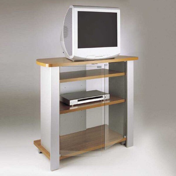 Porta TV Wega Larghezza 96 Tecnidea Plasma da 26 a 50 pollici ripiani in ciliegio