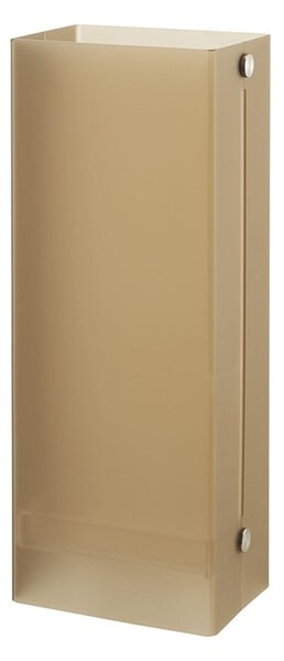 Portaombrelli in metacrilato trasparente 21x28xh65 cm IKEDA con vaschetta raccogli acqua removibile
