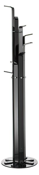 Appendiabiti in cristallo acrilico MANHATTAN diametro 40xh140 cm appendiabiti in cristallo acrilico colore nero