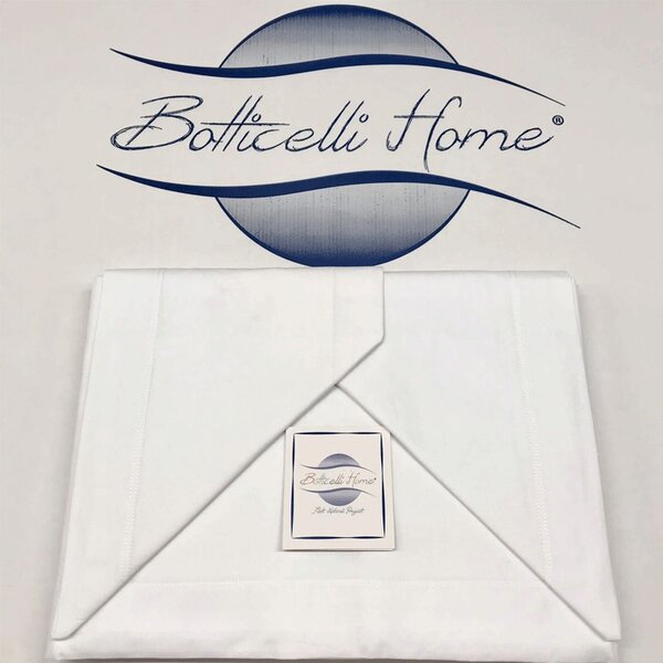 Completo Lenzuola Tinta Unita Varie Misure in 100% Cotone Botticelli Home Flashcolor