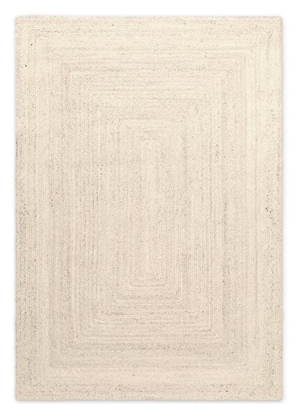 Tappeto color crema in iuta reversibile/tessuto a mano 200x300 cm Juno – Hanse Home