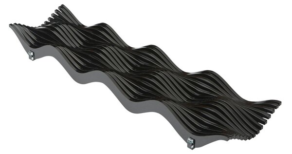 Centrotavola di forma rettangolare in metacrilato 60x15xh6 cm colore Nero