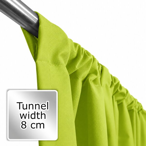Tenda da giardino sulla terrazza MIG35 verde lime