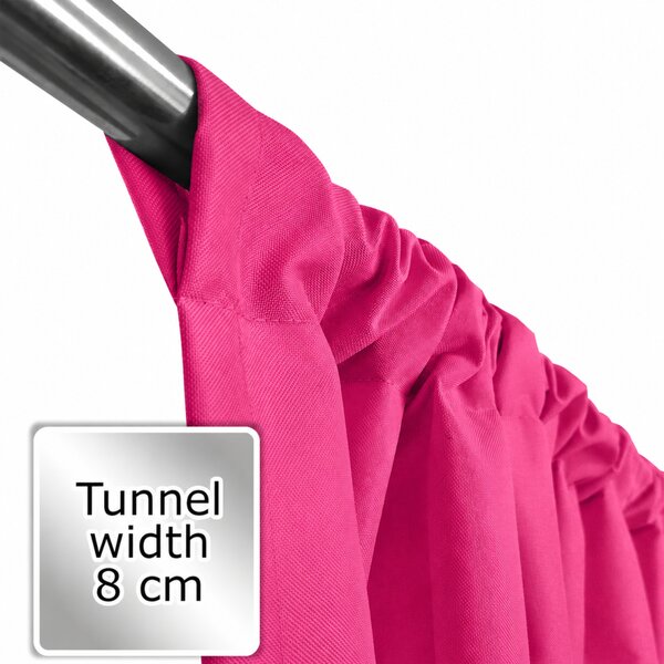 Tenda da giardino sulla terrazza MIG34 fucsia