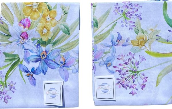 Tovaglia da tavolo Botticelli Home Fiori colorati