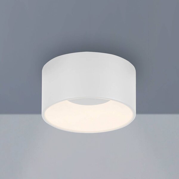 JUST LIGHT. GmbH Plafoniera a LED Tanika, dimmerabile, Bianco / Opale, Soggiorno / Sala da pranzo, Ceramica, Moderno, Plafoniera LED