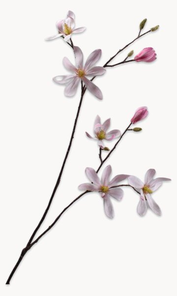 Set di 2 fiori artificiali Magnolia