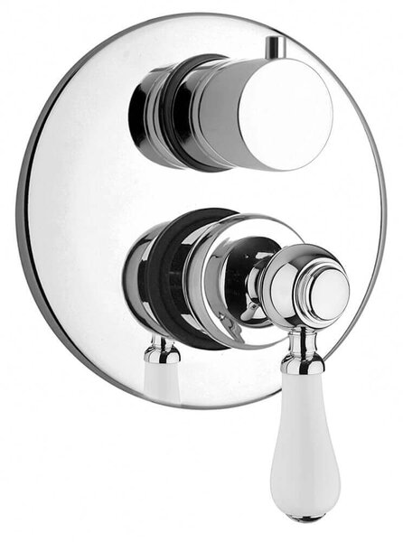 Miscelatore doccia Incasso con deviatore Jacuzzi Rubinetteria serie Tosca