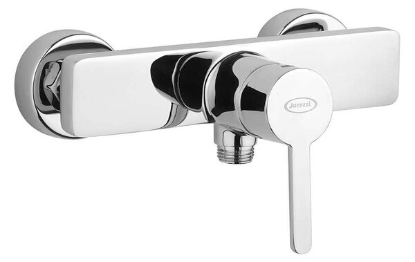 Miscelatore doccia esterno monoleva Jacuzzi | rubinetteria Sunset ottone cromato 0SU00028JA01