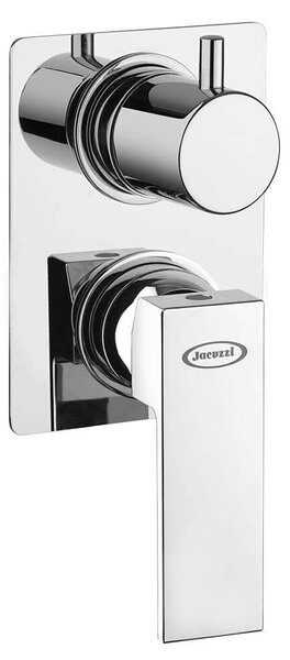 Miscelatore incasso doccia con deviatore Jacuzzi Rubinetteria serie Twinkle