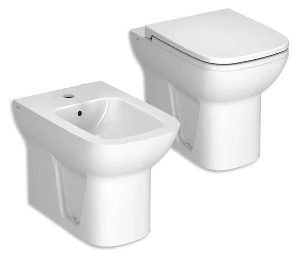 Coppia sanitari filomuro wc e bidet mod. S20 Vitra