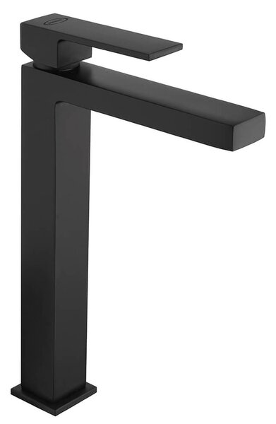 Miscelatore nero opaco lavabo alto Twinkle Jacuzzi Rubinetteria per piletta click clack