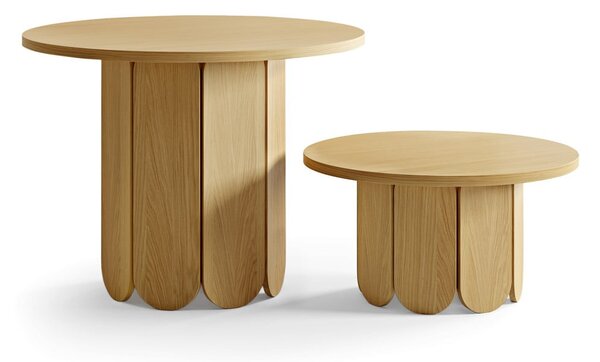 Tavolo da pranzo in rovere morbido, ø 98 cm - Woodman