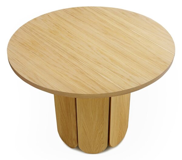 Tavolo da pranzo in rovere morbido, ø 98 cm - Woodman