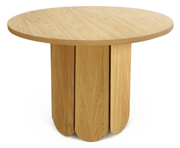 Tavolo da pranzo in rovere morbido, ø 98 cm - Woodman