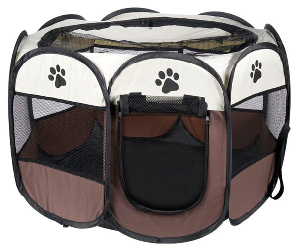 Recinto Per Animali - Leobert - Marrone - 74 X 74 X 43 Cm