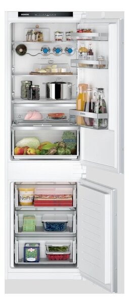 Siemens KI86NVSE0 Frigorifero Incasso Combinato NoFrost hyperFresh Porta Traino 177x54 cm Classe E