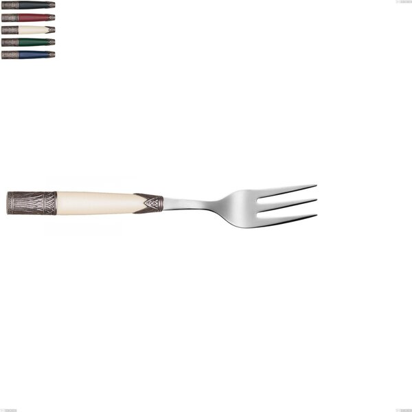 Forchetta da servizio Aria, acciaio 18/10 aisi304 colorato Dimensioni 233 mm manico in Acrilico e Metallo
