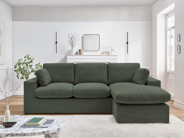 Divano angolare verde Belair – Bobochic Paris