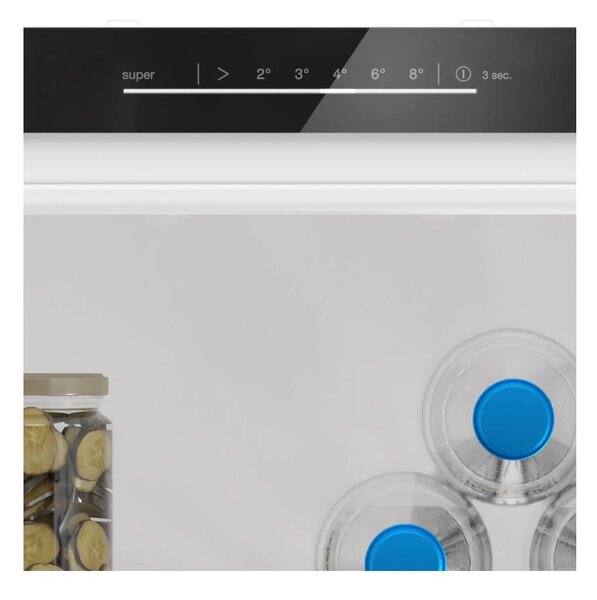 Neff KI7862SE0 Frigorifero Incasso Combinato NoFrost CoolAirFlow 2x FreshSafe Porta Traino 177x54cm N50