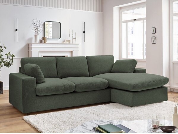 Divano angolare verde Belair – Bobochic Paris