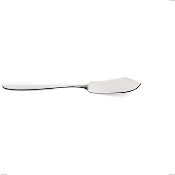 Coltello pesce da servizio armonia, Acciaio inox Aisi 304 lucido, spessore 3 mm, lunghezza 262 mm