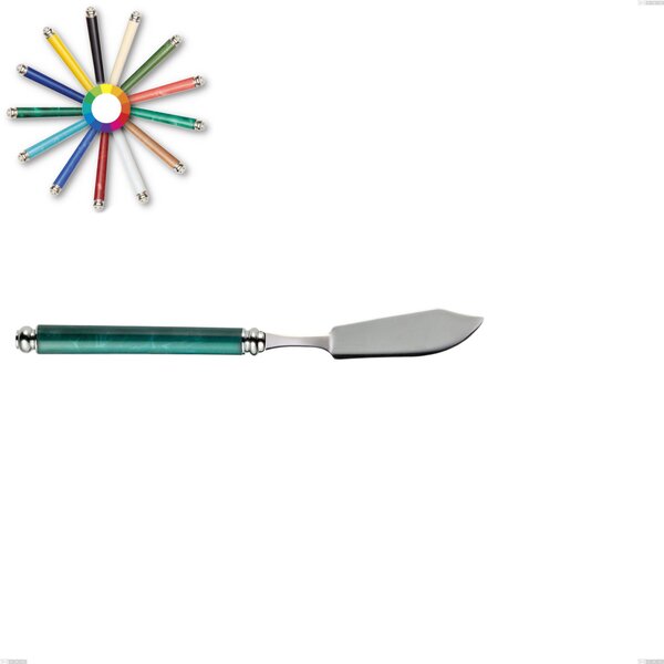 Coltello pesce Arcadia, Acciaio 18/10 AISI 304 Lucido manicatura acrilico doppia ghiera, lunghezza 221 mm