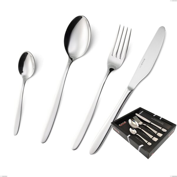 Confezione vetrina 24 pezzi armonia, Acciaio inox Aisi 304 lucido, spessore 3 mm