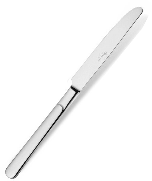 Coltello tavola Linea ARES in Acciaio 18/10 (AISI 304) lunghezza 223 mm, spessore 2,0 mm, finitura inox lucido lavabili in lavastoviglie