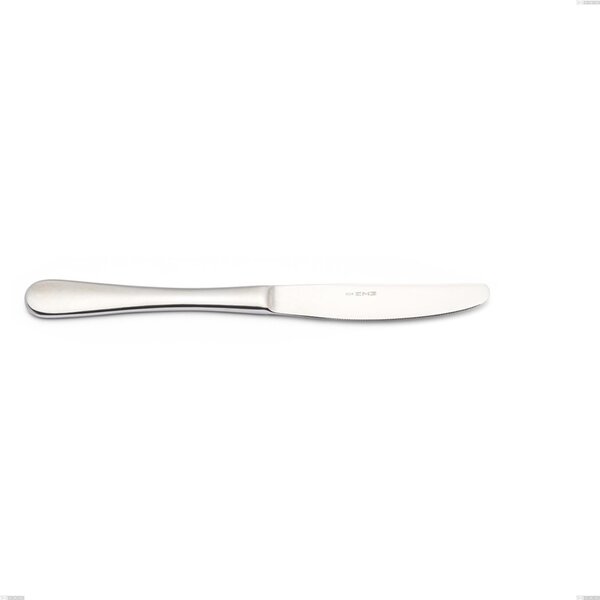 Coltello da tavola BETA in acciaio 18.10 AISI430, Lunghezza 233 mm manico in acciaio lucido lavabili in lavastoviglie