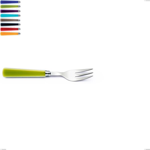 Forchetta dolce candy eme, Acciaio 18/10 AISI 304 Lucido manicatura acrilico