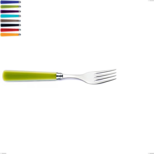 Forchetta tavola candy eme, Acciaio 18/10 AISI 304 Lucido manicatura acrilico