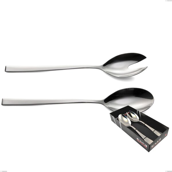 Confezione vetrina 2 pezzi insalata celine, Acciaio inox Aisi 304 lucido, spessore 4.5 mm