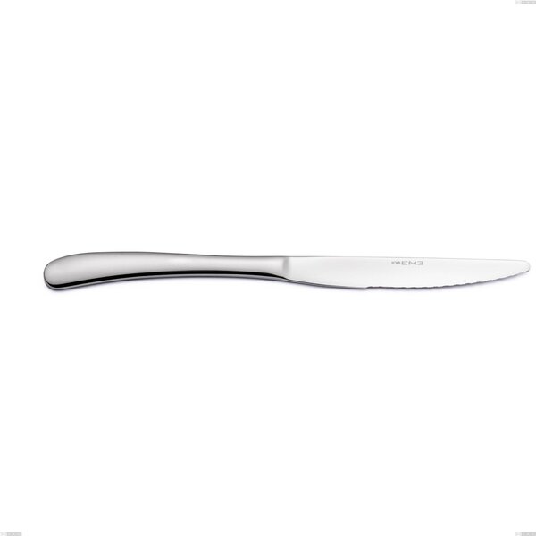 Coltello tavola Charme , Acciaio 18/10 (aisi 304) lucido, spessore 2.5 mm, lunghezza 235 mm