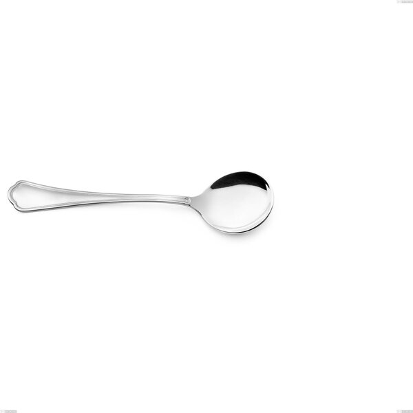Cucchiaio brodo Domus, inox 18.10 (AISI304), spessore 3.0 mm - lunghezza 168 mm
