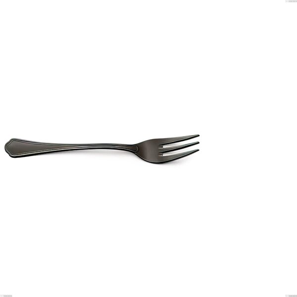 Forchetta dolce Domus Black , Acciaio 18/10 trattamento PVD, spessore 3 mm, lunghezza 152 mm