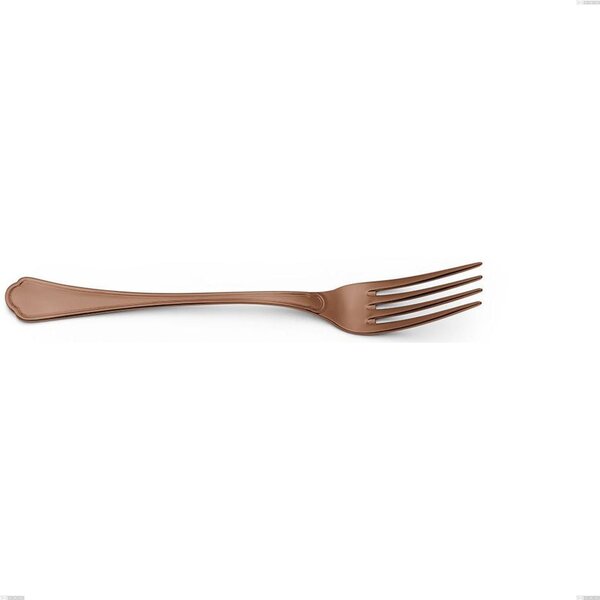 Forchetta da servizio Domus Chocolate, Acciaio 18/10, lunghezza 240 mm spessore 3 mm trattamento PVD chocolate