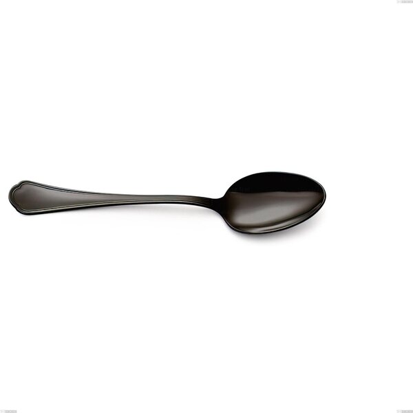Cucchiaio tavola Domus Black , Acciaio 18/10 trattamento PVD, spessore 3 mm, lunghezza 205 mm