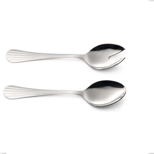 Coppia insalata Eden, inox 18.10 (AISI304) , spessore 3.0 mm Lunghezza 233 mm