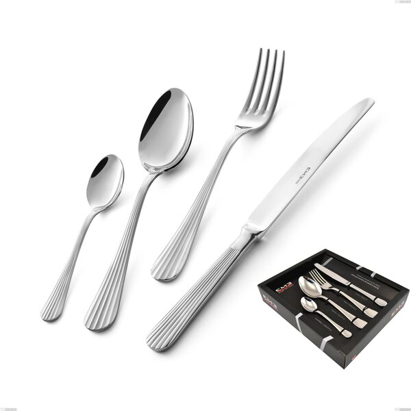 Confezione vetrina 24 pezzi Eden, inox 18.10 (AISI304) , spessore 3.0 mm