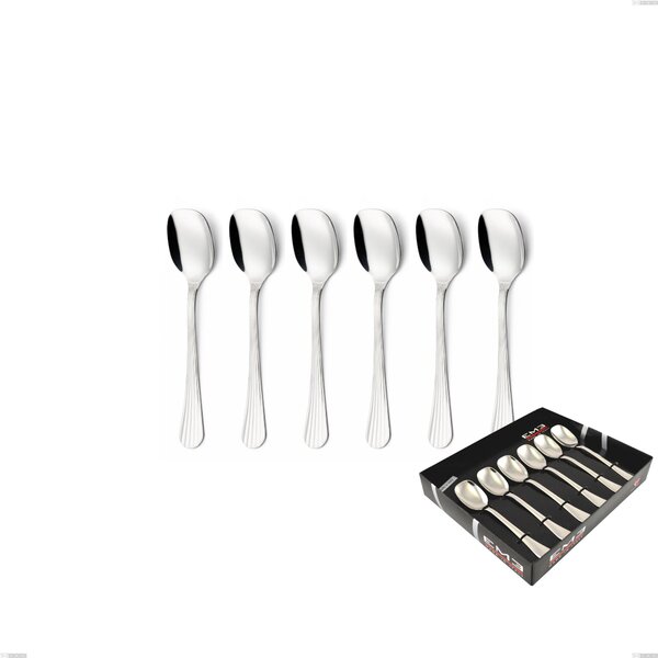 Confezione vetrina 6 pezzi gelato Eden, inox 18.10 (AISI304) , spessore 3.0 mm