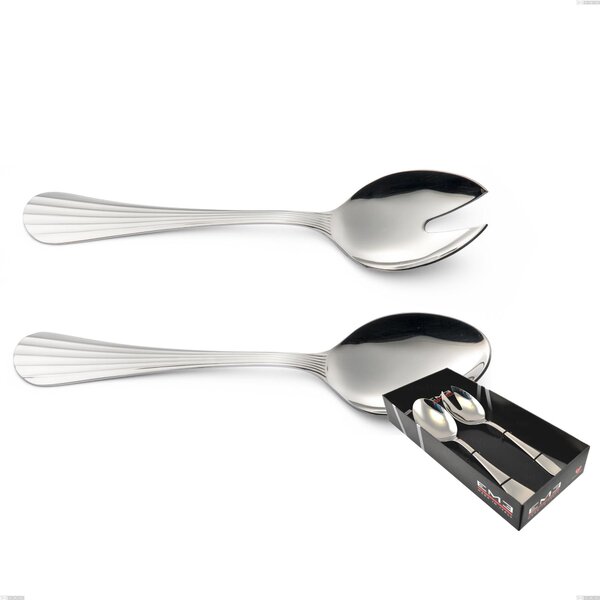 Confezione vetrina 2 pezzi insalata Eden, inox 18.10 (AISI304) , spessore 3.0 mm