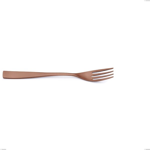 Forchetta tavola Etoile PVD Chocolate, Acciaio 18/10 lucido, spessore 4 mm, lunghezza 220 mm, pvd chocolate