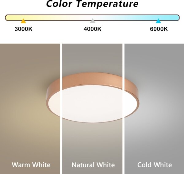 Brilagi - Plafoniera dimmerabile a LED POOL LED/48W/230V diam. 40 cm bronzo + telecomando